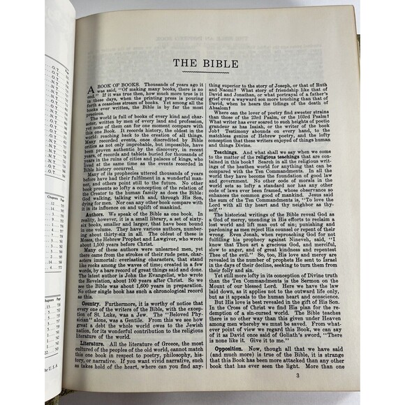 1971 Holy Bible Family Heirloom Blank Master Reference Edition Red Letter - Picture 6 of 13